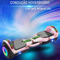 Hoverboard Overboard Infantil Skate Elétrico 6.5"  Led Bluetooth Bateria De Grande Capacidade Motor Brushless