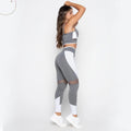 Conjunto Feminino Calça Legging e Top Roupa Fitness Leg Tope