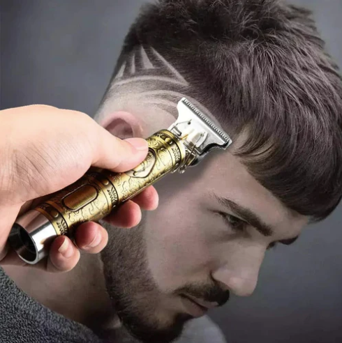 Máquina de Barbear Blader Máquina De Cortar Cabelo Para Barba Masculina Designer Aleatório Elétrico Profissional